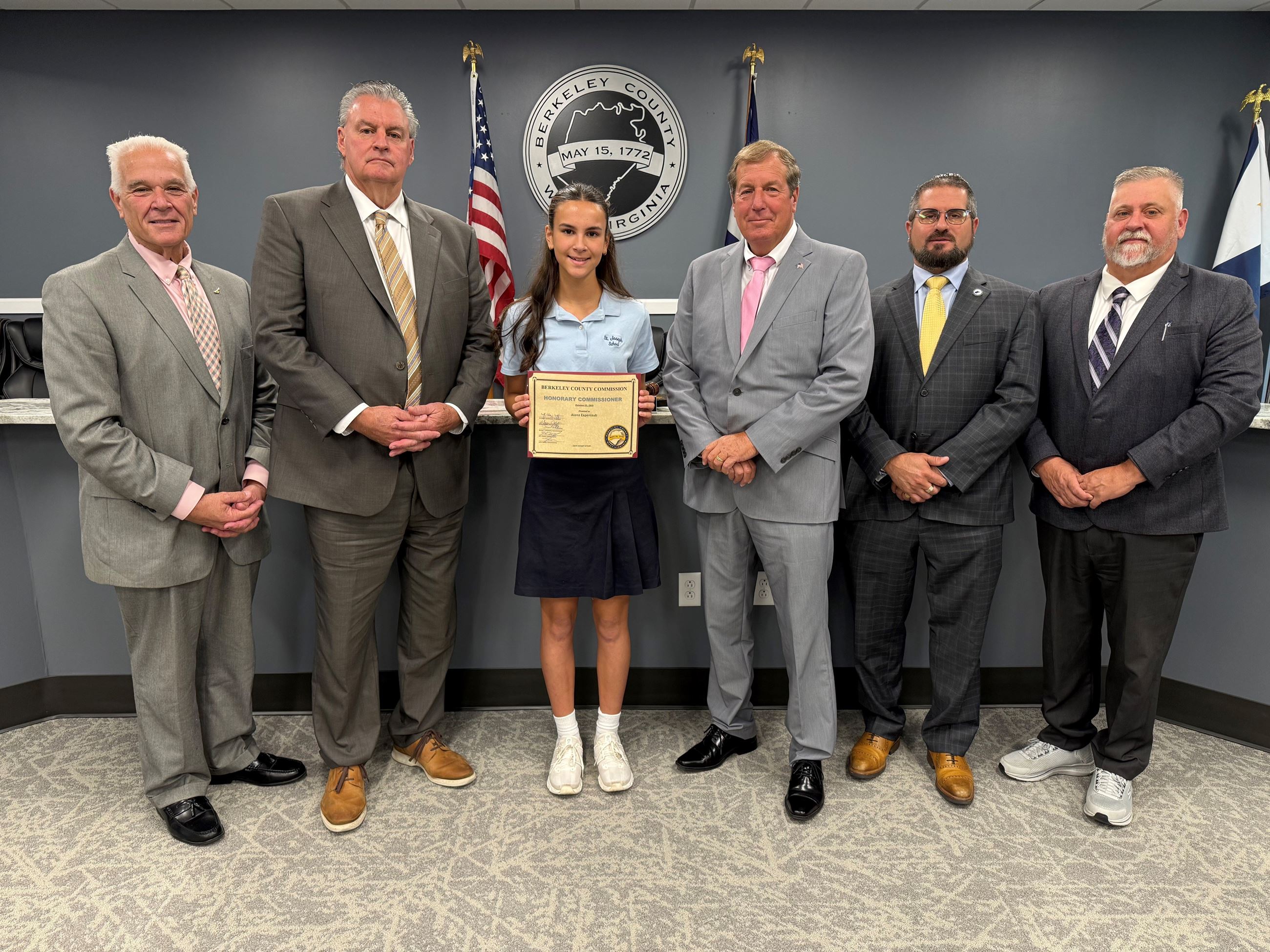 Honorary Commissioner Alana Espenlaub, Saint Joseph School (23 October 2025)