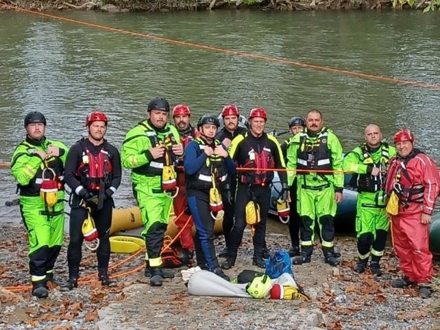 Swift Water Rescue Team